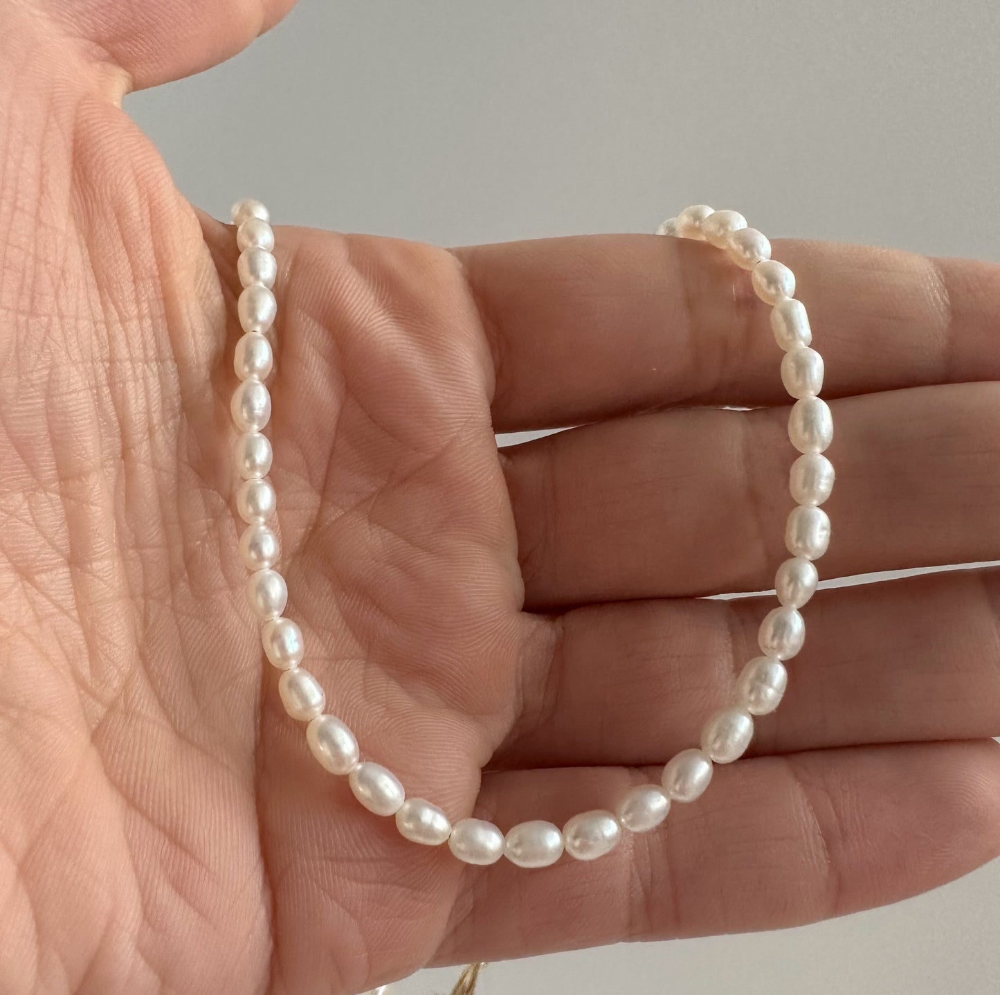 Pearl Gold Toggle Necklace