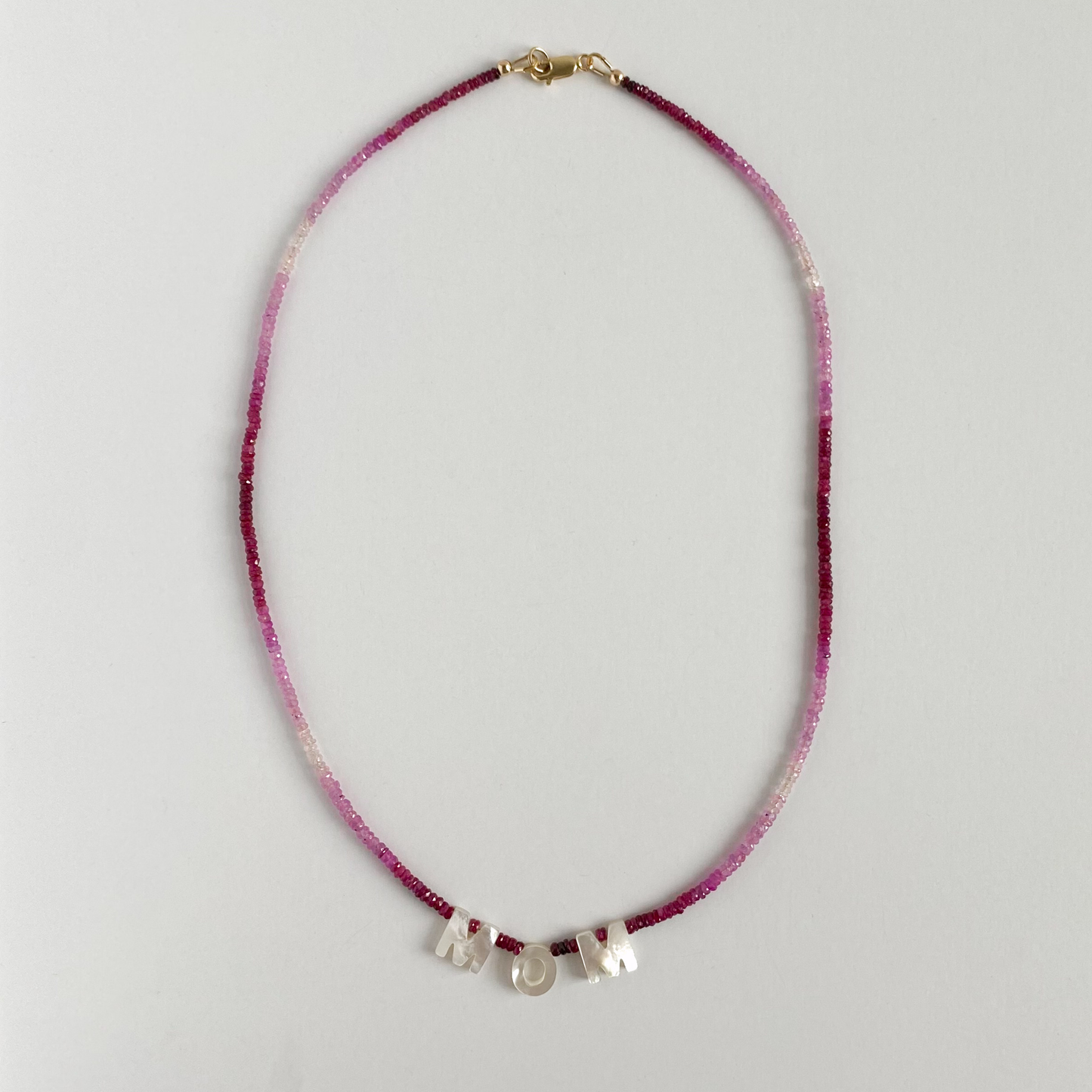 Mom Ruby Necklace