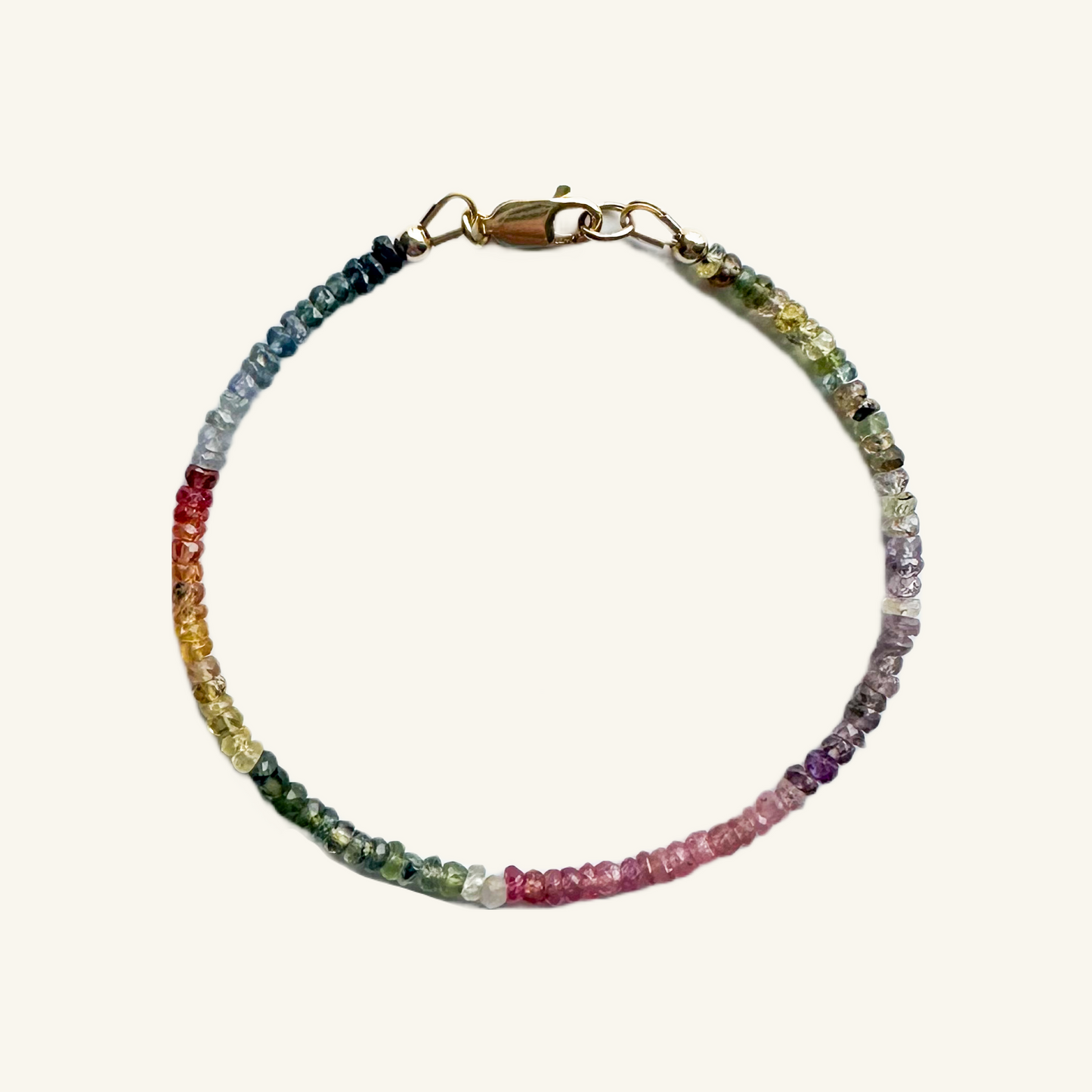 Rainbow Gemstone Bracelet