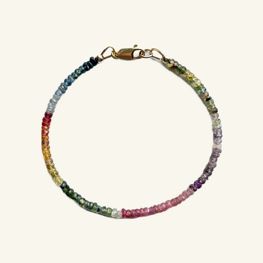 Rainbow Gemstone Bracelet