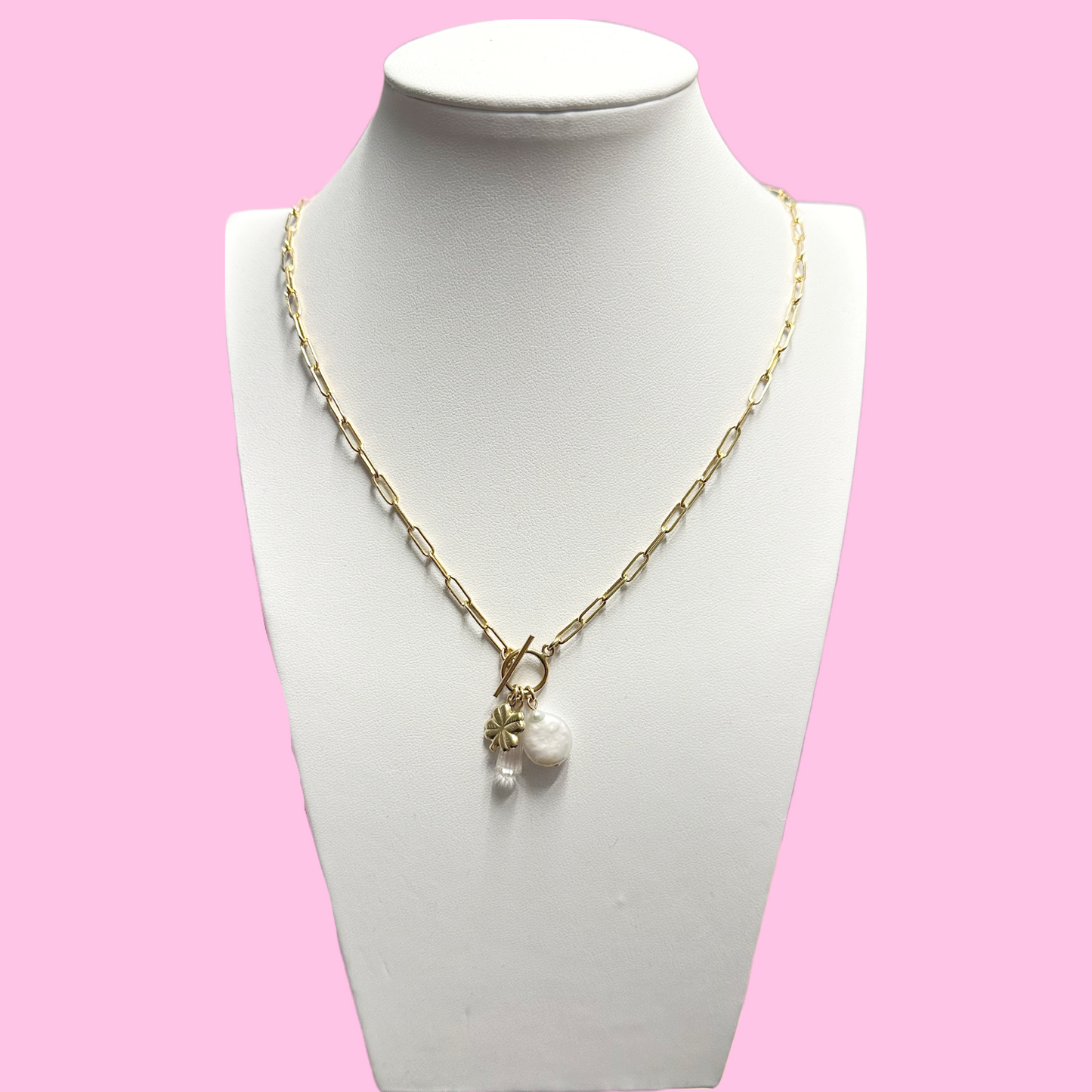 Gold Charm Necklace