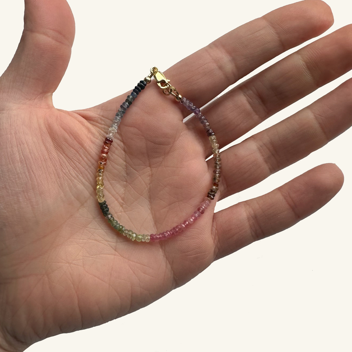 Rainbow Gemstone Bracelet