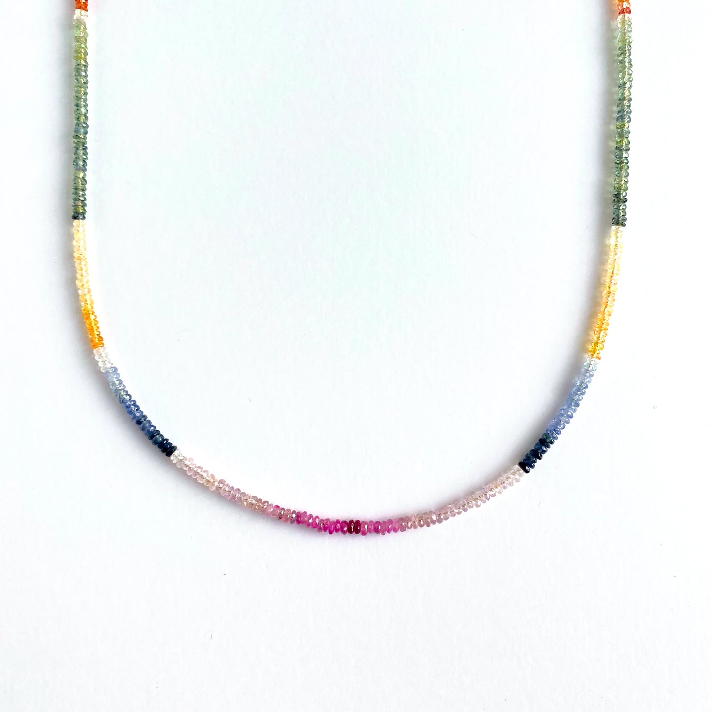 Rainbow Gemstone Necklace